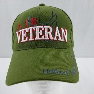 United States Air Force Veteran Embroidered Baseball Hat Cap Adjustable